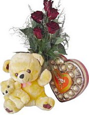  �i�ek�ilik anneler g�n� �i�ek yolla bilkent  7 g�l oyuncak �ikolata