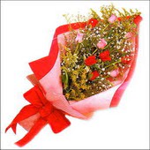 12 adet renkli  g�l buketi   dikmen �i�ek�ilik �i�ek�i ma�azas� online