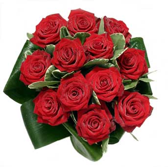 12 adet en sade g�l buketi  hediye �i�ek�ilik cicek , cicekci bat�kent