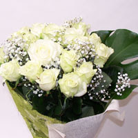  �ankaya �i�ek�ilik hediye �i�ek yolla  11 adet sade beyaz g�l buketi