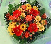  �i�ek�ilik ucuz �i�ek g�nder  sade hos orta boy karisik demet �i�ek 