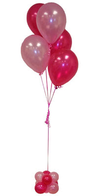 Sevdiklerinize 17 adet u�an balon demeti yollayin.  dikmen �i�ek�ilik �i�ek�i ma�azas� online
