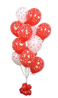 Sevdiklerinize 17 adet u�an balon demeti yollayin.  kavakl�dere �i�ek�ilik internetten �i�ek sat��� balgat