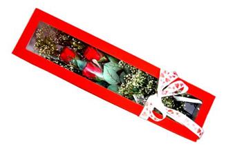  �ankaya �i�ek�ilik hediye �i�ek yolla  Kutuda 3 adet g�l