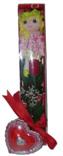  Ankara yenimahalle çiçekçilik çiçek siparişi vermek kızılay  kutu içinde 1 adet gül oyuncak ve mum 