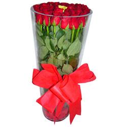  Ankara hacettepe çiçekçilik çiçek online çiçek siparişi çayyolu  12 adet kirmizi gül cam yada mika vazo tanzim