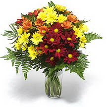  Ankara oran çiçekçilik çiçek siparişi sitesi ucuz çiçekleri  Karisik çiçeklerden mevsim vazosu