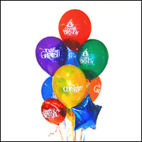  Ankara pursaklar �i�ek�ilik �i�ek yolla , �i�ek g�nder , �i�ek�i ostim   21 adet renkli u�an balon hediye �r�n�