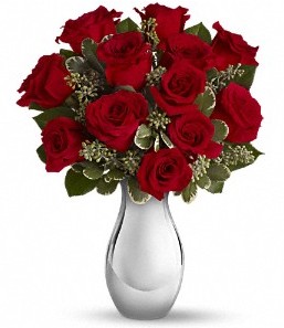  Ankara yenimahalle çiçekçilik çiçek siparişi vermek kızılay   vazo içerisinde 11 adet kırmızı gül tanzimi
