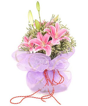 3 dal kazablanka görsel buketi  kavaklıdere çiçekçilik internetten çiçek satışı balgat