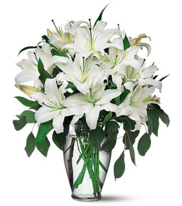  kavaklıdere çiçekçilik internetten çiçek satışı balgat 4 dal kazablanka ile görsel vazo tanzimi