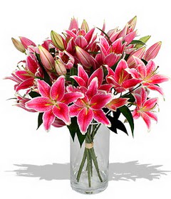 4 dal cazablanca görsel vazosu  dikmen çiçekçilik çiçekçi mağazası online