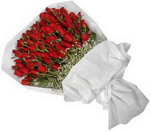  Ankara çiçekçilik İnternetten çiçek siparişi   51 adet kırmızı gül buket çiçeği