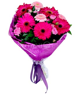  Ankara oran çiçekçilik çiçek siparişi sitesi ucuz çiçekleri  karışık gerbera çiçeği buketi