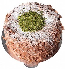 4 ile 6 ki�ilik �ikolatal� F�st�kl� ya� pasta