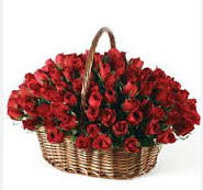  hediye �i�ek�ilik cicek , cicekci bat�kent 49 adet k�rm�z� g�l �i�ek sepeti