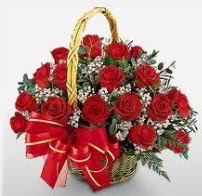 17 adet k�rm�z� g�lden g�l �i�ek sepeti  Ankara g�lba�� �i�ek�ilik �i�ek ma�azas� , �i�ek�i adresleri incek 