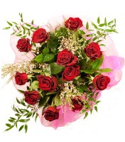 12 adet k�rm�z� g�l buketi  Ankara ma�aza �i�ek�ilik 14 �ubat sevgililer g�n� �i�ek ke�i�ren 