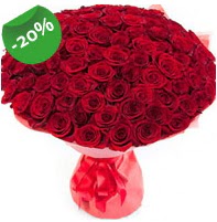 �zel mi �zel buket 101 adet k�rm�z� g�l  �i�ek�ilik anneler g�n� �i�ek yolla bilkent 
