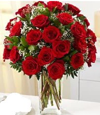 Vazo i�erisinde 33 adet k�rm�z� g�l  hediye �i�ek�ilik cicek , cicekci bat�kent