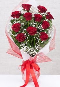 11 k�rm�z� g�lden buket �i�e�i  Ankara ma�aza �i�ek�ilik 14 �ubat sevgililer g�n� �i�ek ke�i�ren 