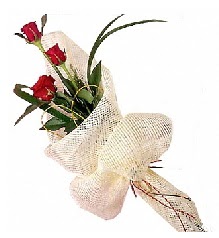 3 adet k�rm�z� g�l buketi  Ankara abidinpa�a �i�ek�ilik g�venli kaliteli h�zl� �i�ek etlik 