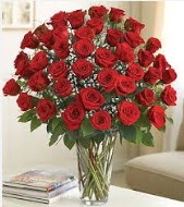 Cam vazoda 51 kırmızı gül süper indirimde  Ankara buket çiçekçilik uluslararası çiçek gönderme ulus  
