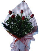  dikmen �i�ek�ilik �i�ek�i ma�azas� online 5 adet kirmizi g�llerden buket