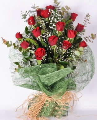 Kız isteme buketi çiçeği söz 15 güllü  Ankara çiçekçilik İnternetten çiçek siparişi  