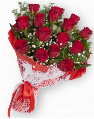 15 adet k�rm�z� g�lden k�z isteme buketi  Ankara anatolia �i�ek �i�ek g�nderme 