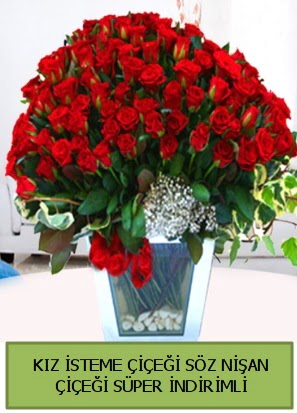 Söz nişan kız isteme çiçeği 71 gülden  Ankara çiçekçilik İnternetten çiçek siparişi  