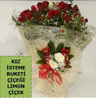27 adet k�rm�z� g�lden k�z isteme buketi  Ankara �i�ek�ilik �i�ek sat��� 