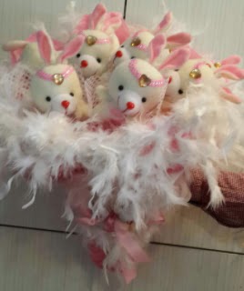 9 Adet pelu� tav�an tav�an buketi  Ankara anatolia �i�ek�ilik �i�ek g�nderme sitemiz g�venlidir 