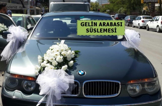 Gelin Arabas� s�slemesi D���n arabas�  Ankara anatolia �i�ek�i �i�ek yolla  