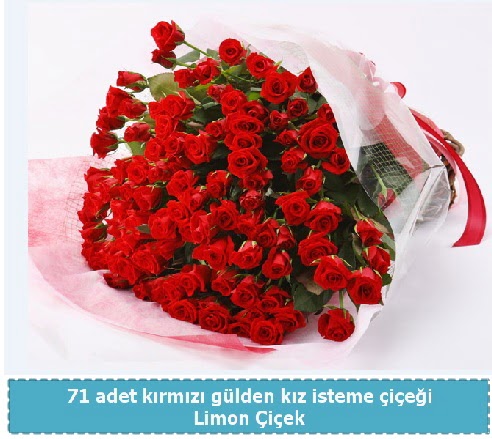 41 adet k�rm�z� g�l k�z isteme buketi  Ankara �i�ek �i�ek�i telefonlar� 
