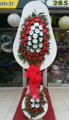 Yapay gerbera �i�eklerinden �ift katl� �i�ek  Ankara �i�ek �i�ek�i telefonlar� 