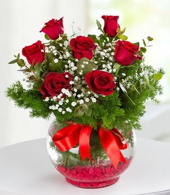 fanus Vazoda 7 G�l  Ankara balgat �i�ek�ilik �i�ek , �i�ek�i , �i�ek�ilik  