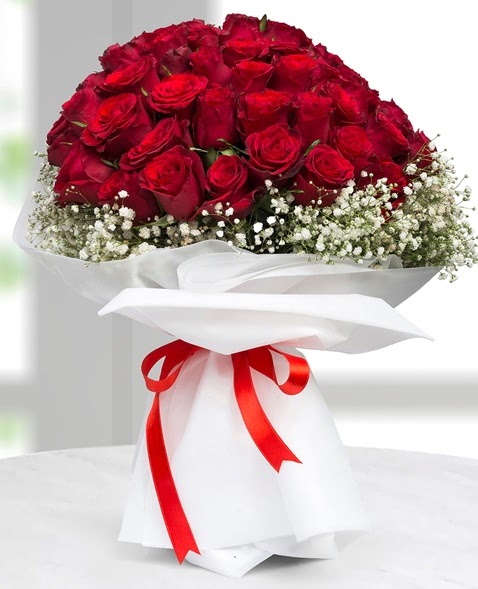 41 adet kırmızı gül buketi  Ankara çiçekçilik çiçek satışı  süper görüntü