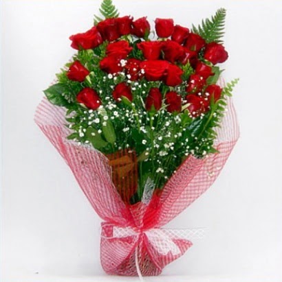 Kız isteme buketi çiçeği sade 29 adet gül  Ankara çiçek çiçekçi telefonları 