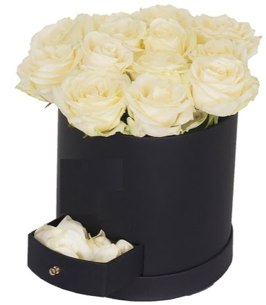 Kutu içerisinde 18 adet beyaz gül  Ankara anatolia çiçekçilik çiçek gönderme sitemiz güvenlidir 
