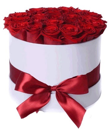 33 adet k�rm�z� g�l �zel kutuda k�z isteme   Ankara �i�ek�ilik �i�ek�iler �ankaya 