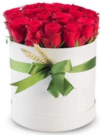 25 adet özel kutuda kırmızı gül  Ankara sevgilime cicekciler , cicek siparisi keçiören  söz çiçekler
