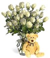  Ankara buket �i�ek�ilik uluslararas� �i�ek g�nderme ulus  Beyaz g�ller ve oyuncak