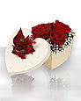  bat�kent �i�ek�ilik hediye sevgilime hediye �i�ek konutkent  Kutuda 5 adet harika g�l